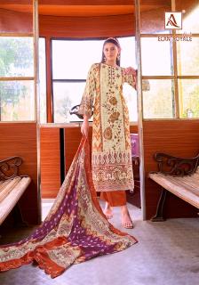 Alok suit elan royale unstitched dress material wholesale